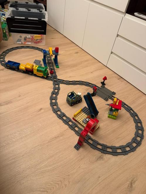 Duplo LEGO Treinbaan grote luxe set 5609, Kinderen en Baby's, Speelgoed | Duplo en Lego, Gebruikt, Duplo, Ophalen