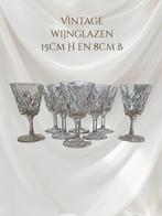 Prachtige vintage wijnglazen (rood), Enlèvement ou Envoi, Comme neuf