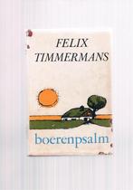 Boerenpsalm / Felix Timmermans, Utilisé, Enlèvement ou Envoi