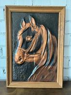 koperen handgehamerde paardenkop, Ophalen