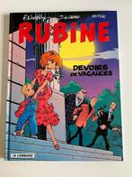 BD Rubine Devoirs de vacances, Une BD, Utilisé, Enlèvement ou Envoi