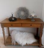 Table d'appoint rurale avec 2 tiroirs, Maison & Meubles, Enlèvement