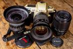 Nikon f60 + 35-70mm F2.8 + 19-35mm F3.5 + 80-200mm F4.5, Spiegelreflex, Gebruikt, Ophalen of Verzenden, Nikon