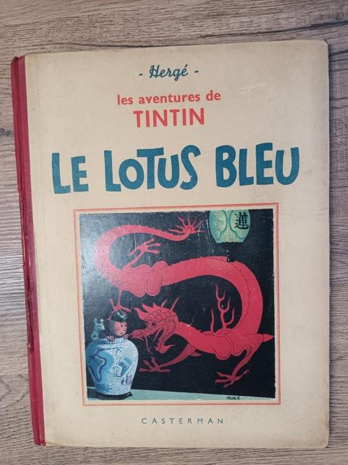 tintin le lotus blue T5  1939, Boeken, Stripverhalen, Zo goed als nieuw, Eén stripboek, Ophalen of Verzenden