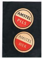 DESSOUS DE VERRE À BIÈRE AMSTEL, Envoi, Neuf, Sous-bock, Amstel