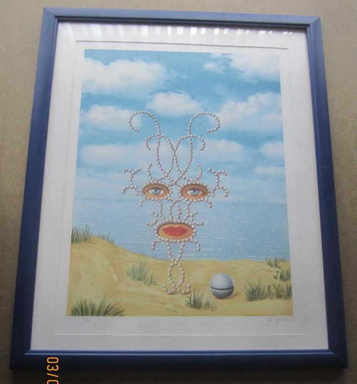 Schérérazade - René Magritte, Antiek en Kunst, Kunst | Litho's en Zeefdrukken, Ophalen