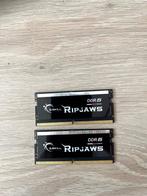 RIPJAWS DDR5-4800 2x16GB, Computers en Software, RAM geheugen, 32 GB, Ophalen of Verzenden, Zo goed als nieuw, DDR5