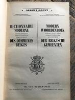 HOUET Dictionnaire moderne des communes belges - AVANT 1957, Ophalen of Verzenden, 20e eeuw of later, Gelezen, HOUET