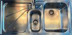 Dubbele spoelbak „FRANKE” en accessoires, Huis en Inrichting, Ophalen, Gebruikt
