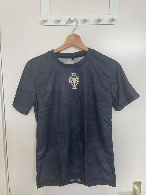 Tribute-shirt van Cristiano Ronaldo, Kleding | Heren, Sportkleding, Nieuw, Voetbal, Maat 46 (S) of kleiner, Zwart, Ophalen of Verzenden