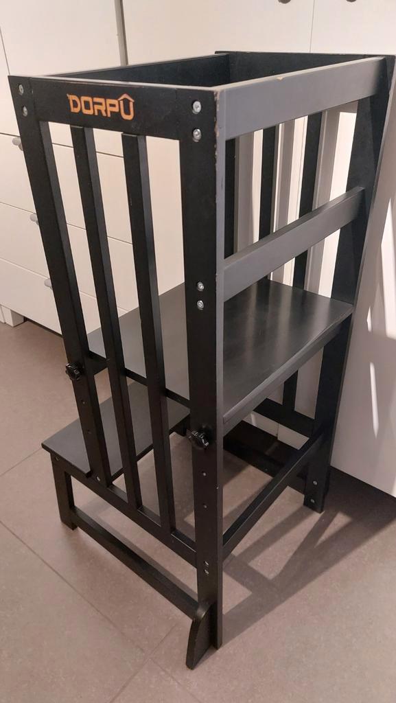 Leertoren Dorpu bamboe zwart, Kinderen en Baby's, Overige Kinderen en Baby's, Ophalen