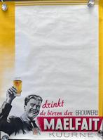 affiche brouwerij Malfait Kuurne, Verzamelen, Ophalen of Verzenden, Zo goed als nieuw, Overige typen, Overige merken
