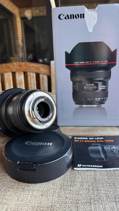 Canon EF 11-24mm f/4 L USM-objectief met automatische scherp, Audio, Tv en Foto, Foto | Lenzen en Objectieven, Zo goed als nieuw