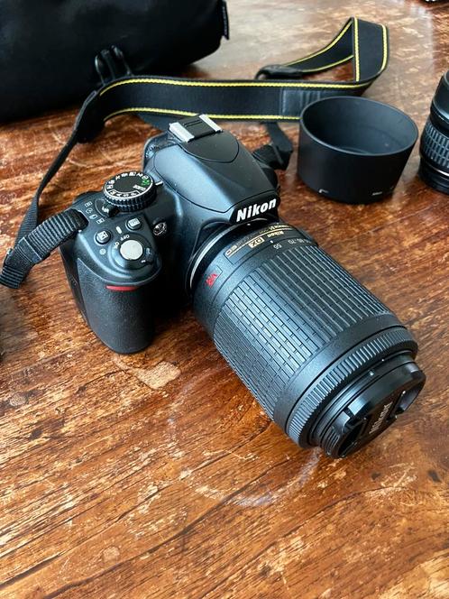 Nikon D3100 - 2 objectifs - sac, Audio, Tv en Foto, Fotocamera's Digitaal, Zo goed als nieuw, Nikon, Ophalen