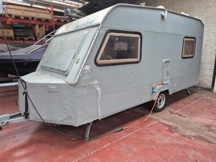 Caravan(geremd) zonder papieren., Caravans en Kamperen, Caravans, Particulier, Ophalen