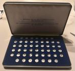 Penningenset de geschiedenis van 150 jaar onafhankelijkheid, Ophalen of Verzenden, Zilver