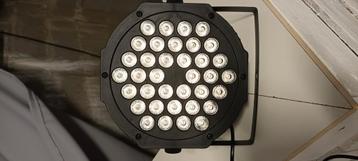 6 RGB Led podium/dj lichten, Enlèvement ou Envoi, Comme neuf