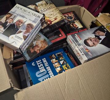 Dvd's doos vol  beschikbaar voor biedingen
