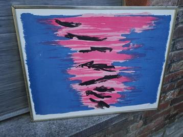 Lithographie signe j pons beschikbaar voor biedingen