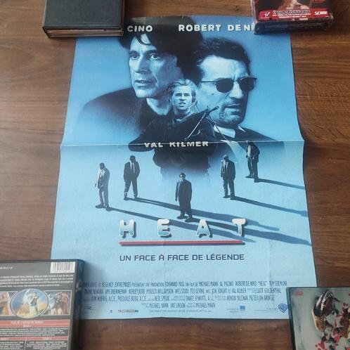 HEAT - Poster fr (Pacino / De Niro), Verzamelen, Film en Tv, Gebruikt, Film, Poster, Ophalen of Verzenden