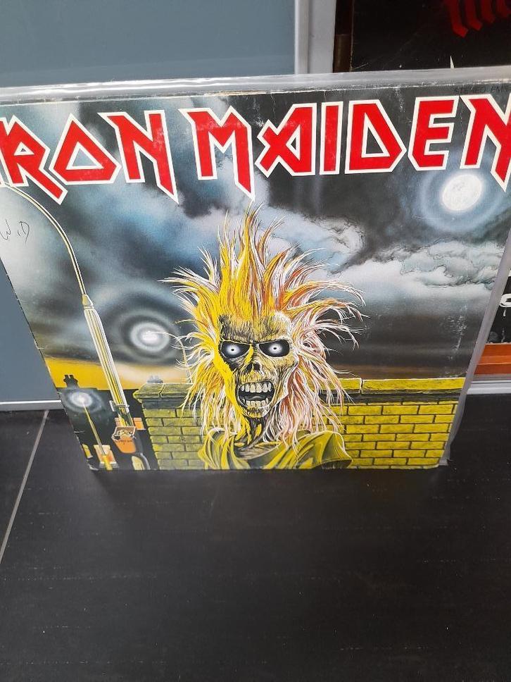 lp - iron maiden - iron maiden - japan - vak 8, Cd's en Dvd's, Vinyl | Hardrock en Metal, Gebruikt, Ophalen of Verzenden