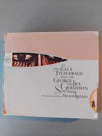 4cd Set. Ella Fitzgerald.  Sings the Gerschwin Songbook beschikbaar voor biedingen