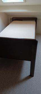 Eiken houten bed met Auping onderstel, Huis en Inrichting, Slaapkamer | Bedden, Ophalen