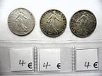 Zilveren munt 50 centimes 1917 Frankrijk om uit te kiezen!, Verzenden, Frankrijk, Losse munt, Zilver