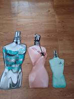 GAULTIER Jean-Paul Rare „set van 3 verschillende PLV's, Handtassen en Accessoires, Uiterlijk | Parfum, Verzenden