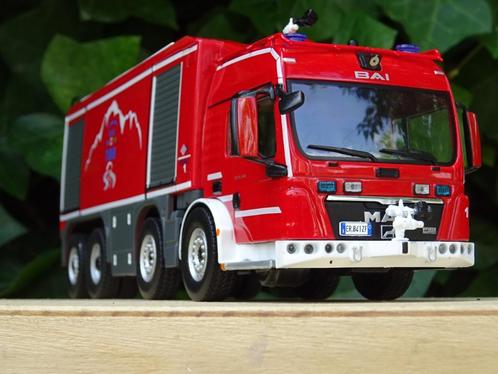 MAN Brandweerwagen Mont Blanc Tunnel - 1/43, Hobby en Vrije tijd, Modelauto's | 1:43, Nieuw, Bus of Vrachtwagen, Ophalen of Verzenden