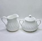 Wedgwood Candlelight - Set van melk en suikerpotje, Ophalen, Zo goed als nieuw, Porselein, Wedgwood