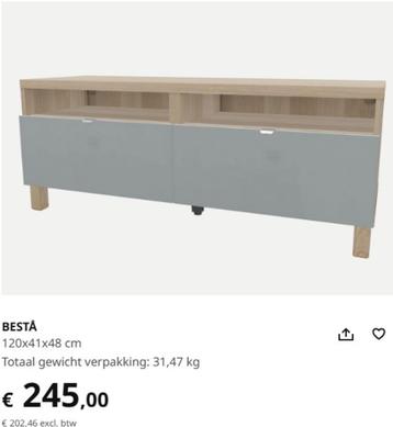 TV meubel IKEA beschikbaar voor biedingen