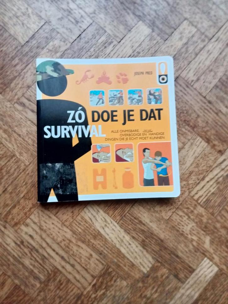 Joseph Pred: Zo doe je dat SURVIVAL, Boeken, Hobby en Vrije tijd, Gelezen, Ophalen of Verzenden