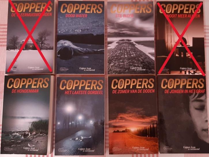Boeken Toni Coppers (nieuw), Boeken, Thrillers, Nieuw, Ophalen