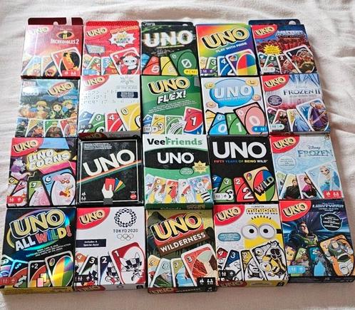 Uno spel 13 soorten, Hobby en Vrije tijd, Gezelschapsspellen | Kaartspellen, Nieuw, Een of twee spelers, Drie of vier spelers