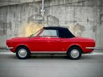 Fiat 850 Spider Vignale, 4 zetels, Achterwielaandrijving, 4 cilinders, Cabriolet