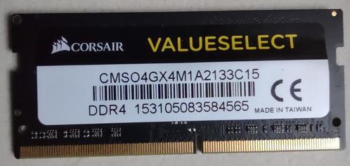 2x 4GB DD4 SODIMM geheugen (voor laptop), Computers en Software, RAM geheugen, Gebruikt, Laptop, 4 GB, DDR4, Ophalen of Verzenden