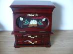 Sieraden muziekdoos vintage prima staat., Antiek en Kunst, Curiosa en Brocante, Ophalen of Verzenden