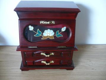 Sieraden muziekdoos vintage prima staat. beschikbaar voor biedingen
