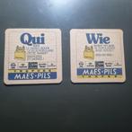 Sous Bock Maes Pils (modèle 13), Verzamelen, Ophalen of Verzenden, Gebruikt, Viltje(s), Overige merken