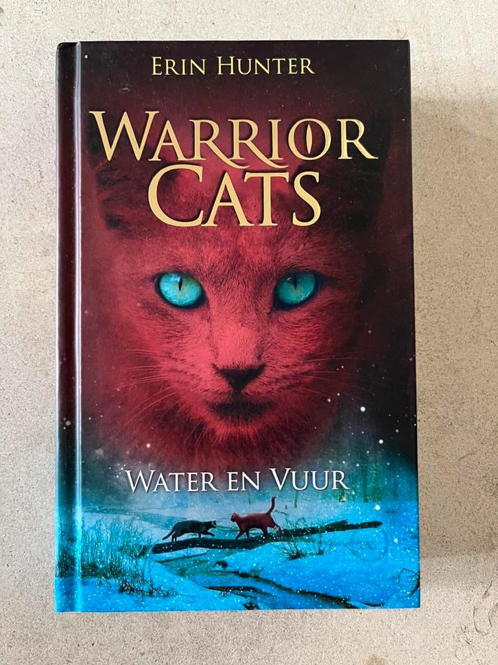 Erin Hunter - Water en vuur (boek 2 van serie 1), Boeken, Kinderboeken | Jeugd | 10 tot 12 jaar, Zo goed als nieuw, Fictie, Ophalen
