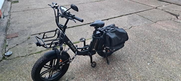 ENGWE L20 Boost Elektrische Fatbike, Fietsen en Brommers, Minibikes, Midibikes en Pitbikes, Zo goed als nieuw, Overige typen, Ophalen
