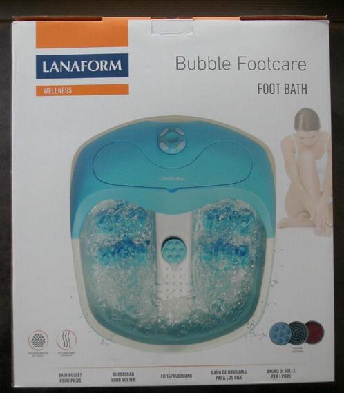 Bubble Footcare „LANAFORM” voetbad NIEUW, Elektronische apparatuur, Persoonlijke Verzorgingsapparatuur, Nieuw, Hand- en Voetverzorging