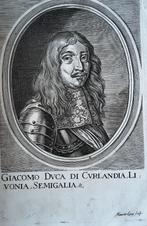 gravure sur cuivre - Jacob Kettler (1610—1682), Antiquités & Art, Enlèvement ou Envoi