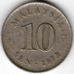 Maleisië : 10 Sen 1973  KM#3  Ref 15890, Postzegels en Munten, Ophalen of Verzenden, Zuidoost-Azië, Losse munt