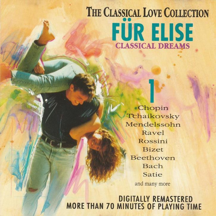 CD Classical Love Collection 1 - Fur Elise, Cd's en Dvd's, Cd's | Klassiek, Zo goed als nieuw, Ophalen of Verzenden