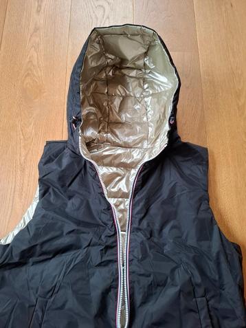 LAURA JO PARIS Omkeerbare bodywarmer zwart/goud XL beschikbaar voor biedingen
