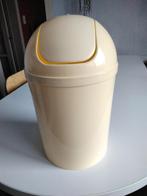 Poubelle toilette/Salle-de-bain de 6 l. couvercle tournant, Moins de 10 litres, Moins de 50 cm, Enlèvement ou Envoi, Synthétique