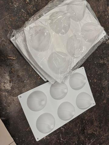  Siliconen kerst bakvormen – ideaal voor mousse of dessert beschikbaar voor biedingen