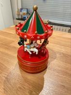 Carrousel Muziekdoos Kerstcadeaus Rood, Diversen, Ophalen of Verzenden, Zo goed als nieuw